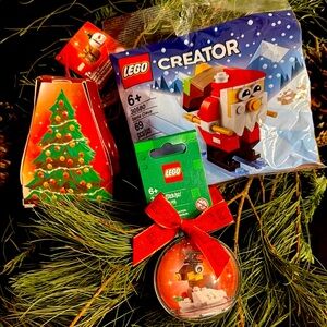 🎄LEGO Creator Santa Set with Christmas Ornament🎄
